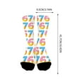 thumbnail image 6 of 67 Socks Kids – Cute Six Seven Meme Socks for Boys Girls, Soft Comfortable Funny 67 Socks for School, Daily Wear & Gifts, Colorful Novelty Children Crew Socks, 6 of 8