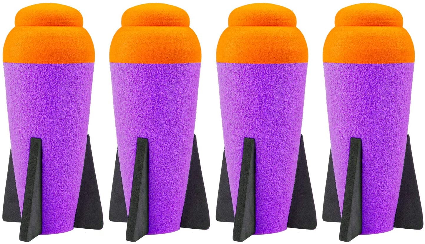 100 Refill Bullet Darts For Nerf N-Strike Blaster Blue & Orange 2.8” US Seller 