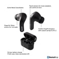 thumbnail image 2 of Panasonic ErgoFit True Auriculares inalámbricos con cancelación de ruido, auriculares internos con graves potentes XBS, Bluetooth 5.3, estuche de carga - RZ-B310W, 2 of 5