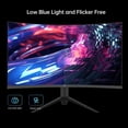 thumbnail image 2 of KTC 32 Inch FHD 1080p Curved Gaming Monitor - VA 1500R Curved Monitor, 165Hz 1ms MPRT, FreeSync & G-Sync, 122% sRGB, DP/HDMI, VESA, HDR10 for Gaming Home Office Business PC Monitor, 2 of 8