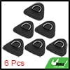 thumbnail image 2 of Unique Bargains 6 Pcs Patch Anneau D PVC Acier Inoxydable Forme Triangle Anneau D Vert pour Kayak Canot Pont, 2 of 7