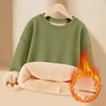 thumbnail image 7 of Mercatoo Fleece Sweatshirt for Teen Girls Winter Warm Sherp𝐚 Lined Cotton Crewneck Pullover Hoodies Unisex Casual Clothes, 7 of 7