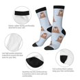 thumbnail image 3 of Balery Playful Walrus Wonders Pattern Crew Socks Unisex– Soft & Breathable Socks for Men & Women, One-Size Fits Most (US 5-11), Comfortable & Durable for Daily Wear, 3 of 6