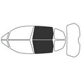 thumbnail image 2 of Avery Dennison NR Nano Ceramic IR Window Tint Kit Compatible with Subaru Forester 2014-2018 - Back, 2 of 8