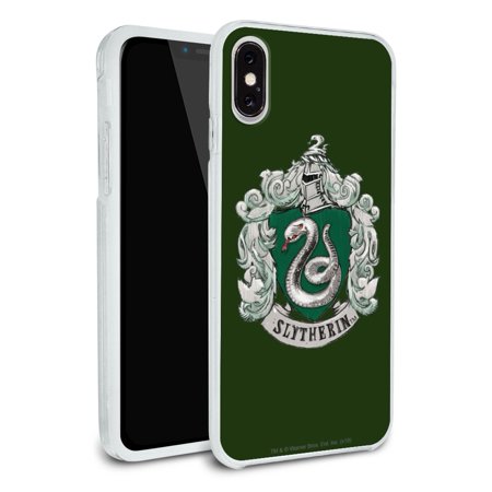Harry Potter Slytherin Painted Crest Protective Slim Fit Hybrid
