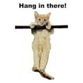 thumbnail image 2 of CafePress - Hang In There Baby Cute Kitty Cat Kitten On Branch - 11 oz Ceramic Mug - Novelty Coffee Tea Cup, 2 of 4