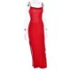 thumbnail image 4 of Vestido De Tirantes Finos Vestido ajustado sin espalda para mujer Vestido sin mangas de punto Ropa de fiesta de estilo sexy Ygjytge L Rojo para Mujer, 4 of 8