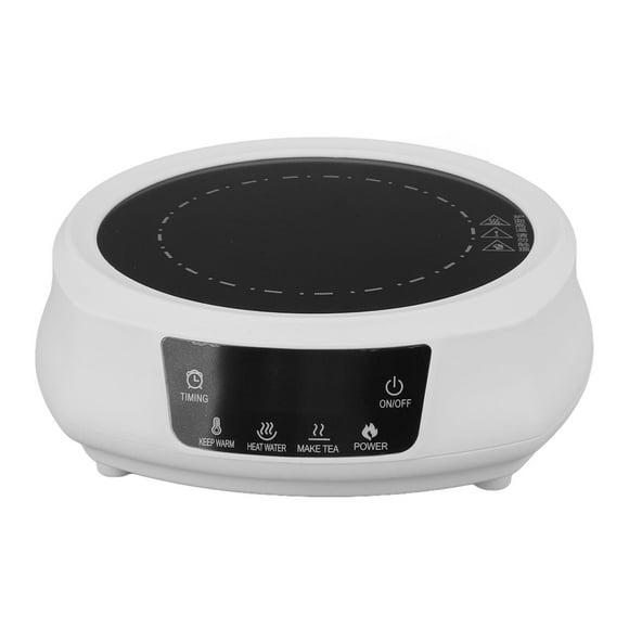 800W Mini Electric Stove Tea Maker with 8 Power Levels,Timer for Boiling Water Making Tea Coffee,Portable 110V US Plug Ceramic Stove, PC & Ceramics