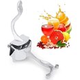thumbnail image 3 of HAHADAXA Stainless Steel Manual Juicer Lemon Press Squeezer,Heavy Duty Hand Press Lemon Orange Juicer,Fruit Juicer Citrus Extractor Tool, 3 of 7