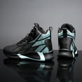 thumbnail image 4 of Men's High-Top Sneakers - Breathable & Stylish Casual Shoes for All Seasons, 4 of 9