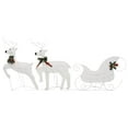 thumbnail image 5 of vidaXL Christmas Decoration Reindeer and Sleigh with LEDs Christmas Lighting, 5 of 12