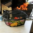 thumbnail image 7 of Outset Chef's Outdoor Grill Basket and Skillet with Lid, 11.75" Diameter, 7 of 7