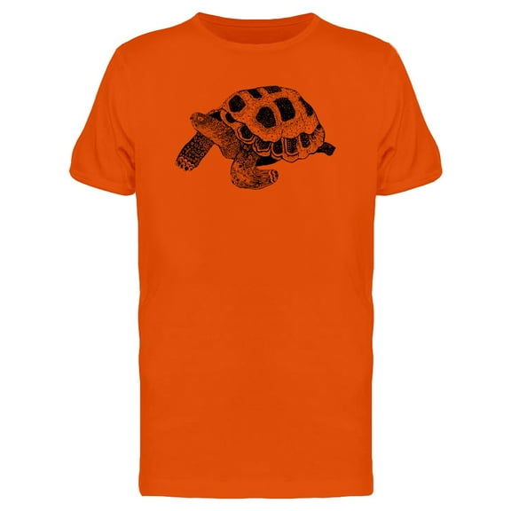 Cool Grunge Turtle Sketch Tee Men's -Image by Shutterstock