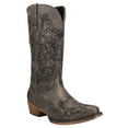 thumbnail image 2 of Roper Womens Tall Stuff Embroidery Round Toe Cowboy  Mid Calf Boots, 2 of 5