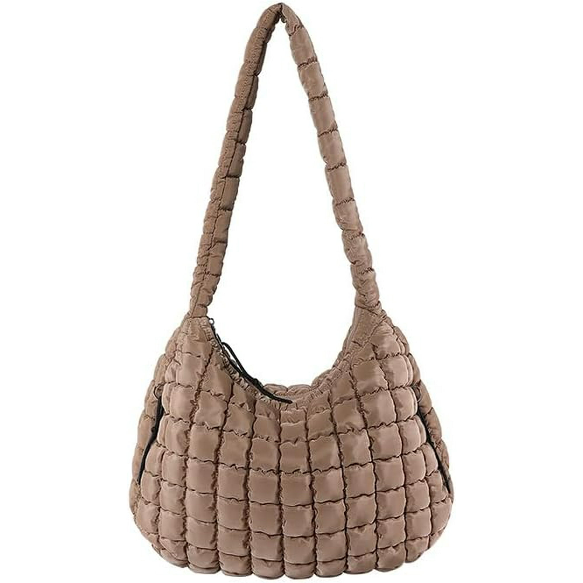 Quilted puffer purse shop