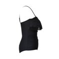 thumbnail image 4 of Traje de Baño Op Talla G Liso con Olán y Encaje Negro, 4 of 4