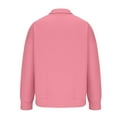 thumbnail image 4 of Timegard Sweatshirts pour Femmes Col Montant Manches Longues Ample Confortable Pull Tops Automne Hiver Mode, 4 of 6