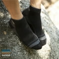 thumbnail image 5 of MERIWOOL 2 Pairs Merino Wool Cushioned Quarter Calf Hiking Socks, 5 of 10