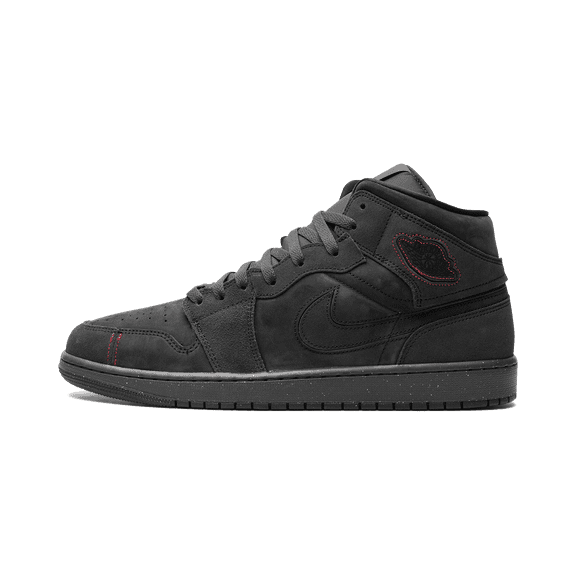 JORDAN MENS Air Jordan 1 Mid SE Craft "Dark Smoke Red" FD8634 001 FD8634 001 from Stadium Goods