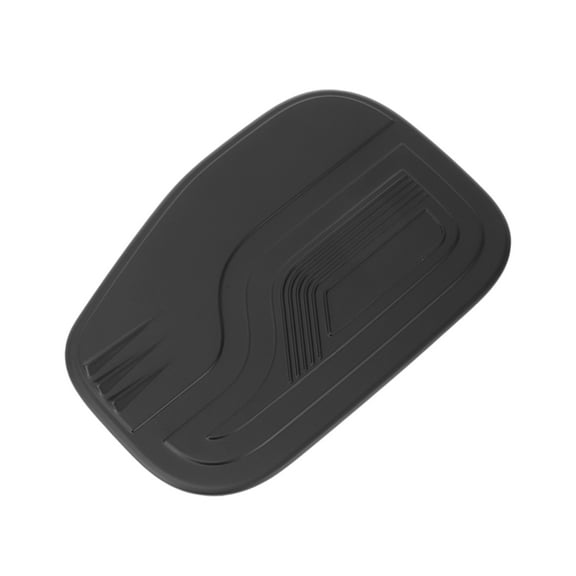 Fuel Tank Door Cap for Ford for Ranger 2023-2025 Fuel Filler Flap Cover Adhesive Type Matte Black ABS