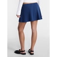 thumbnail image 3 of No Boundaries Pleated Woven Mini Skirt, Women's XXS-XXL, 3 of 5