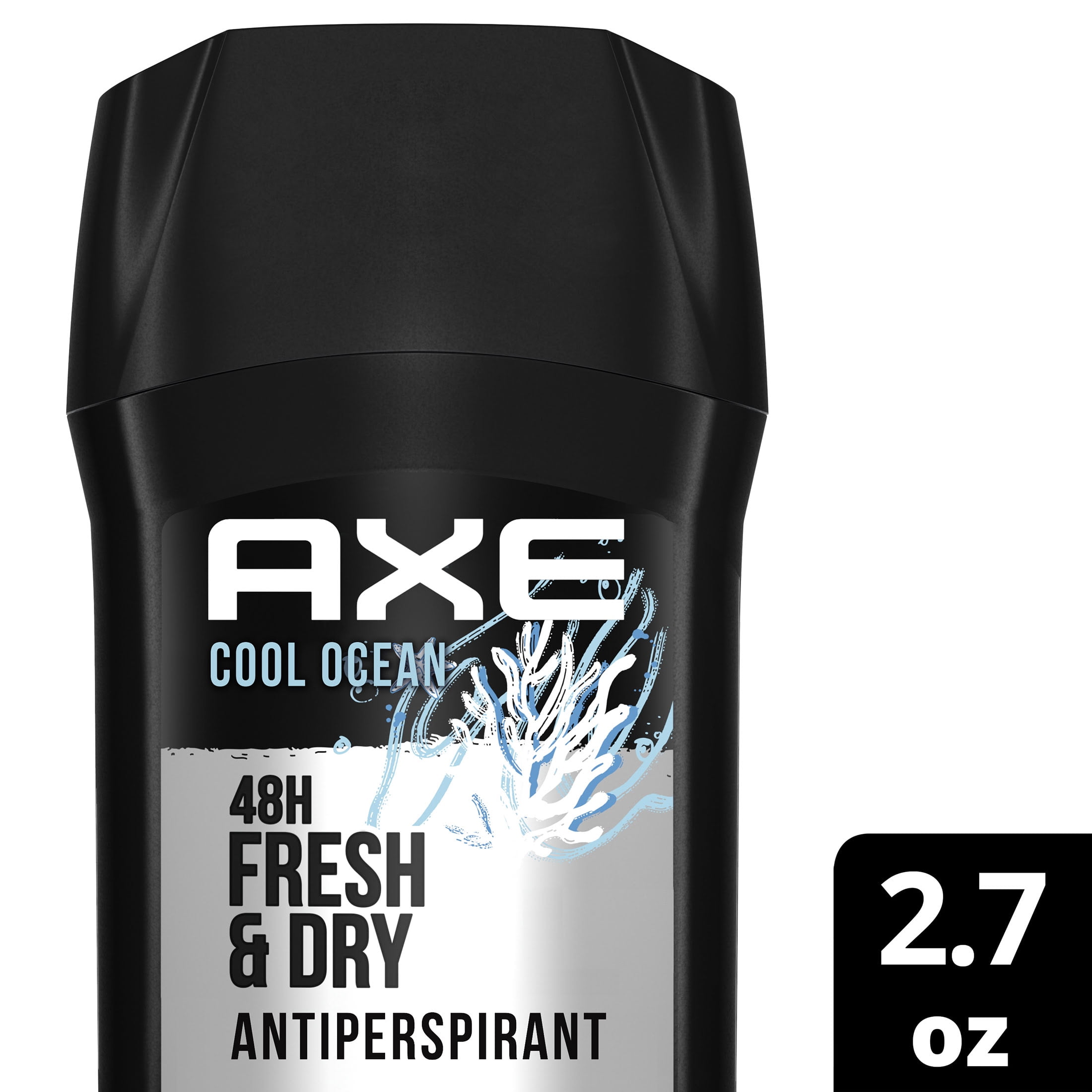 AXE Cool Ocean Antiperspirant Deodorant Scent With Essential Oils, 2.7oz