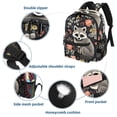 thumbnail image 3 of Raccoon Cute Printed Backpack with Adjustable Shoulder Strap, Large Capacity, Lightweight, 3 of 6