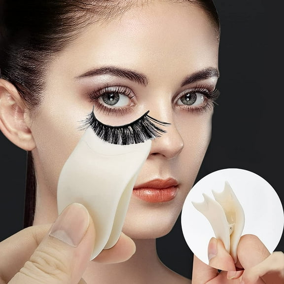 Eyelash Applicator Tool, Fake Eyelash Auxiliary Clip Fake Eyelash Extension Applicator Beauty Supply False Eyelash Wearing-Aids 1pc