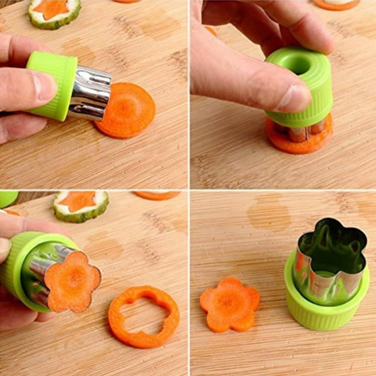 Magigift 1.5 Vegetable Cutter Shapes Set - Mini Cookie Cutters