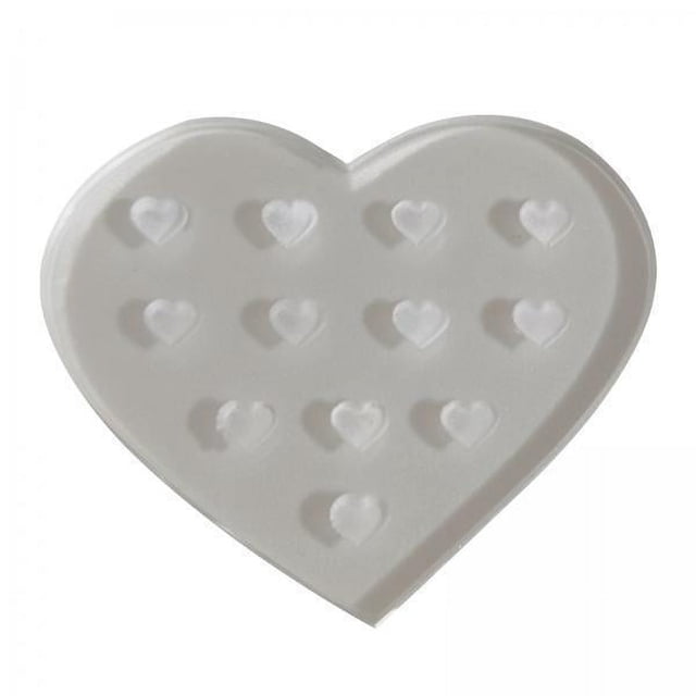 Soporte de pegamento para pestañas,Soporte de pegamento para pestañas Cristal en forma de corazón,Paleta adhesiva para pestañas Extensión de pestañas,Bandeja para pestañas postizas