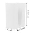 thumbnail image 2 of NICEXMAS Wall Mounted Tissue Storage Box, Napkin Holder Container for Home, Kitchen, Bathroom Use, 2 of 6