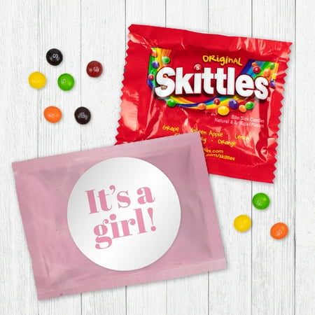 Personalized It's a Girl Baby Shower Candy Bags