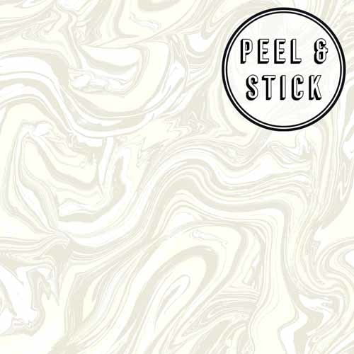 Transform Grey Marble Peel and Stick Wallpaper