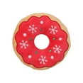 thumbnail image 3 of Perro divertido Squeaky Toy Squeaker Play Regalos Gatos Perros Animal de peluche suaves Juguete interactivo para Navidad Hogar Viajar Interior Rosquilla Roja Colco Juguetes chirriantes, 3 of 8