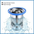 thumbnail image 4 of Uxcell Drenaje de Piso de Ducha Prevención de Olores, Válvula de Drenaje de Un Solo Sentido de 2.4"x1.6", 4 of 7