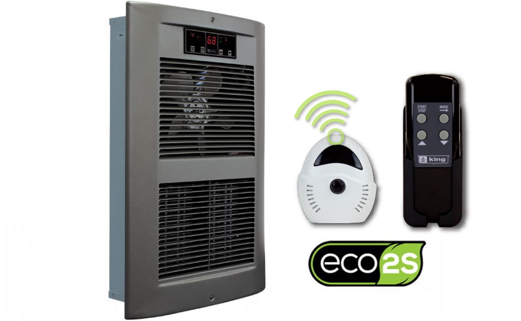 King Electric 4500W/240V 2-Stage Wall Heater, Satin Nickel,  LPW2445-ECO-SN-R - Walmart.com