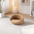 thumbnail image 4 of Cat Beds, Dog Sofa Bed With Solid Wood Frame, Memory Foam, Cashmere Cover, Anti Scratch And Waterproof Pet Sofa For Living Room, Bedroom, Apartment, 4 of 9