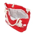 thumbnail image 4 of Premium Dog Cat Puppy Kitty Animal Paws Print Canvas Tote Shoulder Bag Handbag, 4 of 4