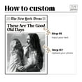 thumbnail image 3 of 1pcs Trendy Good Old Days Custom Photo Newspaper Decorative Painting, Canvas 8x12inch Unframe, Waterproof Wall Art for Home Decor-Made in USA, 3 of 10