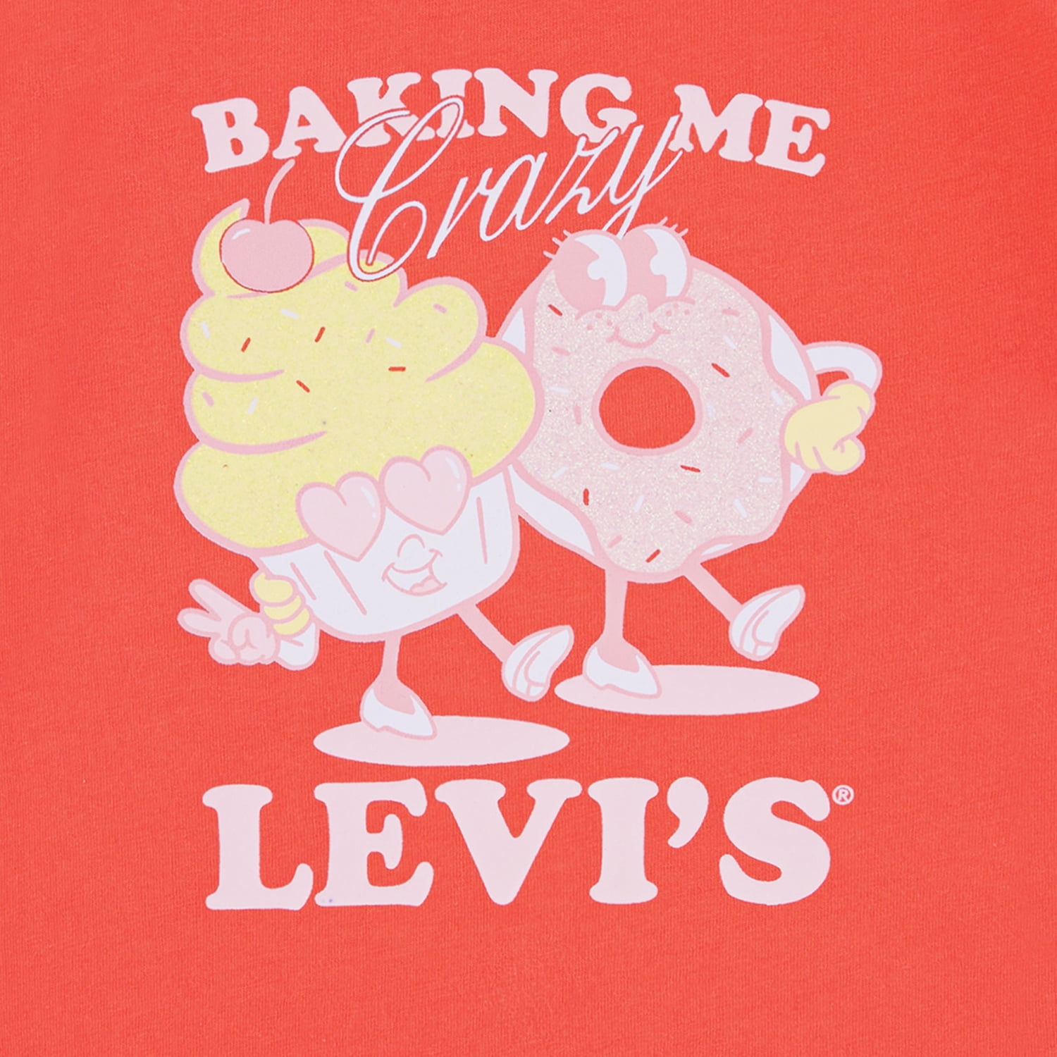 Levi's Girls Short Sleeve Graphic Tee, Sizes 4-16
