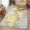 White Light Gray Lemon Yellow Light Yellow, variant on Small Door Mat Indoor Outdoor 15.7"x23.6", Pink Snowman Christmas Absorbent Non Slip Entry Rug, Xmas Pink Snowflake Winter Low Profile Welcome Mat for Front/Side Door Apartment Entrance Bathroom