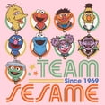 thumbnail image 2 of Junior's Sesame Street Team Since 1969  Graphic T-Shirt, 2 of 4