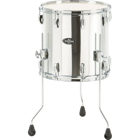 Pearl Vision Birch Floor Tom Mirror Chrome 14 x 14 in.