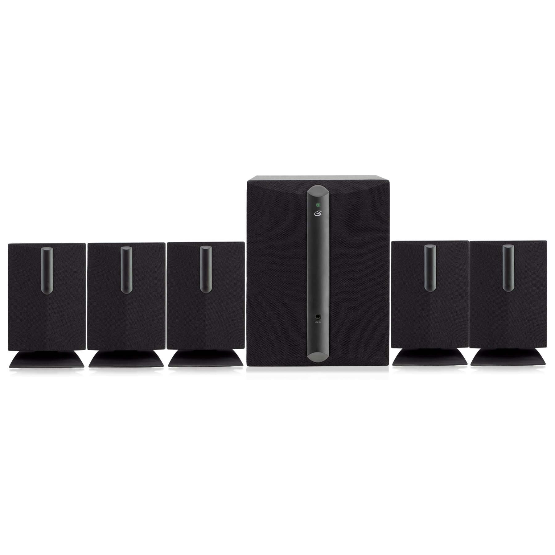 GPX HT050B 5.1-Channel Home Theater Speaker System - image 2 of 3