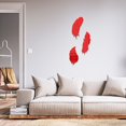 thumbnail image 6 of 3D Feather Family Wall Decor, Acrylic Wall Stickers for Living Room, Mirror Wall Decor, Modern Style, 6 of 7