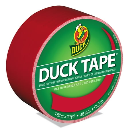 Duck 1.88" x 20yd Duct Industrial Tape Red