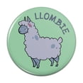 thumbnail image 1 of Llombie Llama Zombie Kitchen Refrigerator Locker Button Magnet, 1 of 5