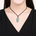 thumbnail image 5 of K-KED Natural Myanmar Jadeite Zodiac Jade Pendant for Men and Women-OX, 5 of 6