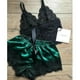thumbnail image 4 of Conjunto de ropa de dormir para mujer, camisón de encaje informal, Sexy, Tops, pantalones cortos, picardías, ropa interior para mujer, 1 Set, 4 of 4