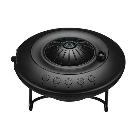 

SunHLX 1 Set LED Projector Angle Adjustable Wide Projection Range Non-Glaring Low Noise Enhance Atmosphere High-precision Lens USB Projector with Slides for Home